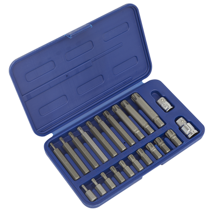 Premier Ribe Bit Set 3/8" & 1/2"Sq Drive 22pc