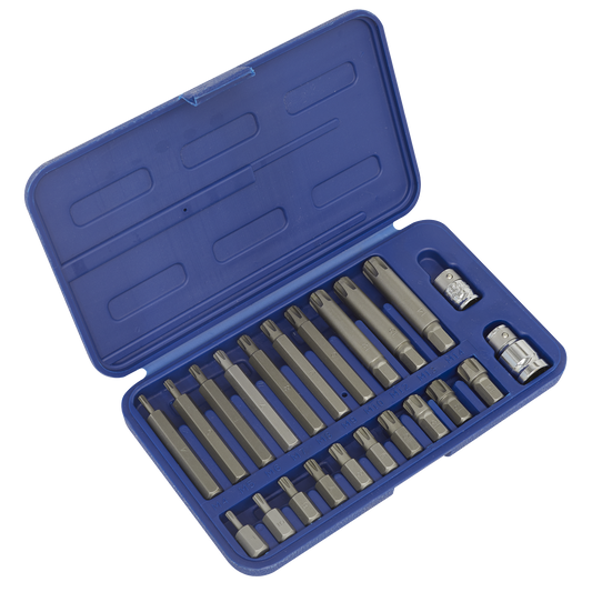 Premier Ribe Bit Set 3/8" & 1/2"Sq Drive 22pc