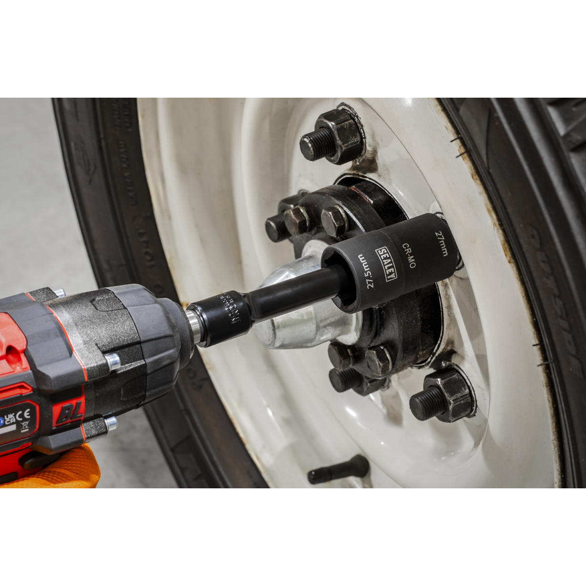 63mm Double Ended Impact Socket 1/2"Sq Drive 27 x 27.5mm