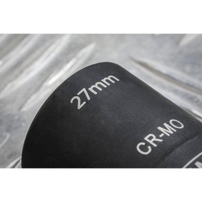 63mm Double Ended Impact Socket 1/2"Sq Drive 27 x 27.5mm