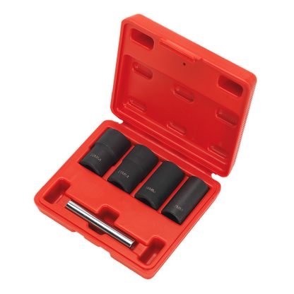 Locking Wheel Nut Removal Set 1/2"Sq Drive 5pc