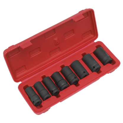 Locking Wheel Nut Removal Set 1/2"Sq Drive 8pc