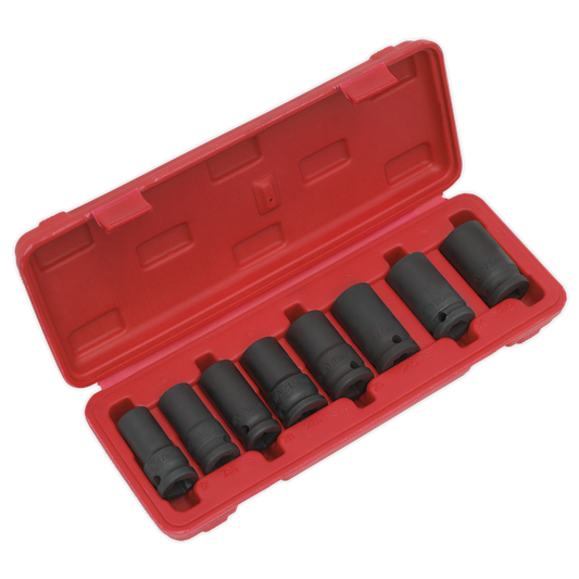 Locking Wheel Nut Removal Set 1/2"Sq Drive 8pc