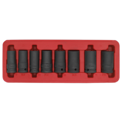 Locking Wheel Nut Removal Set 1/2"Sq Drive 8pc