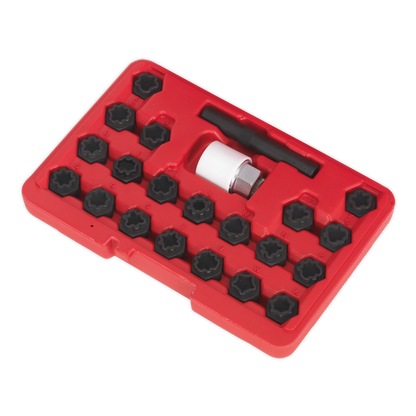 Locking Wheel Nut Key Set for Audi 22pc