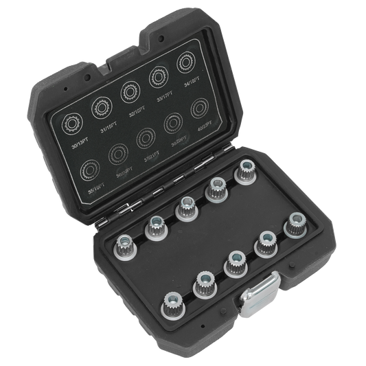 Locking Wheel Nut Key Set for BMW & Mini 10pc