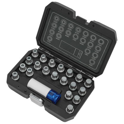 Locking Wheel Nut Key Set for BMW & Mini 21pc