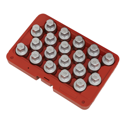 Locking Wheel Nut Key Set for Vauxhall-B 20pc