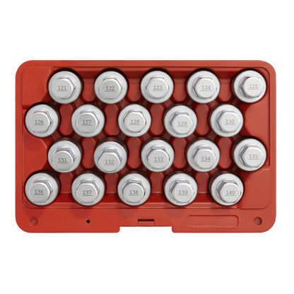 Locking Wheel Nut Key Set for Vauxhall-B 20pc