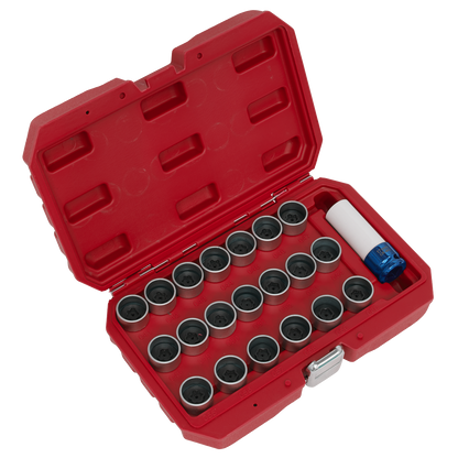 Locking Wheel Nut Key Set for BMW 21pc