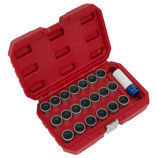 Locking Wheel Nut Key Set for BMW 21pc