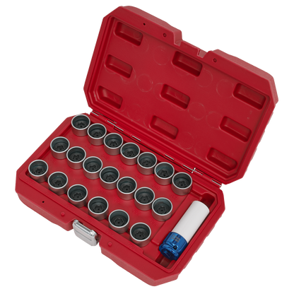 Locking Wheel Nut Key Set for BMW 21pc