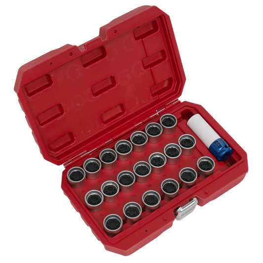 Locking Wheel Nut Key Set for Audi 21pc