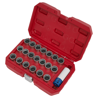 Locking Wheel Nut Key Set for Audi 21pc