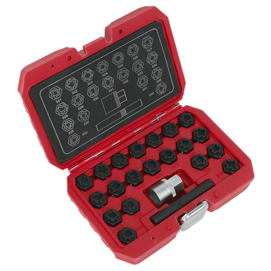 Locking Wheel Nut Key Set for VAG 22pc