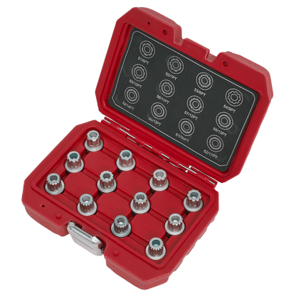 Locking Wheel Nut Key Set for VW 12pc
