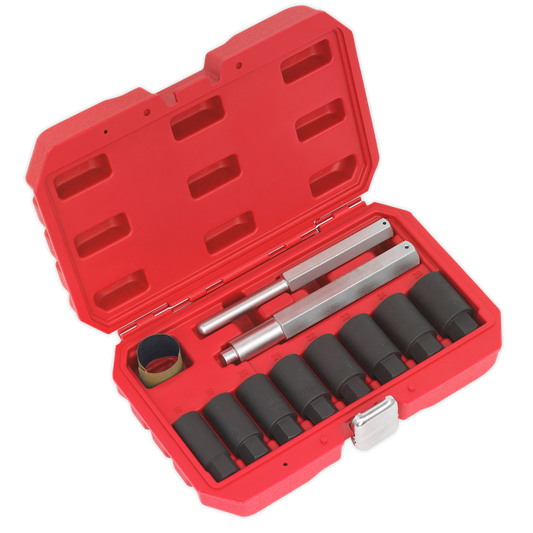 Locking Wheel Nut Removal Set 10pc