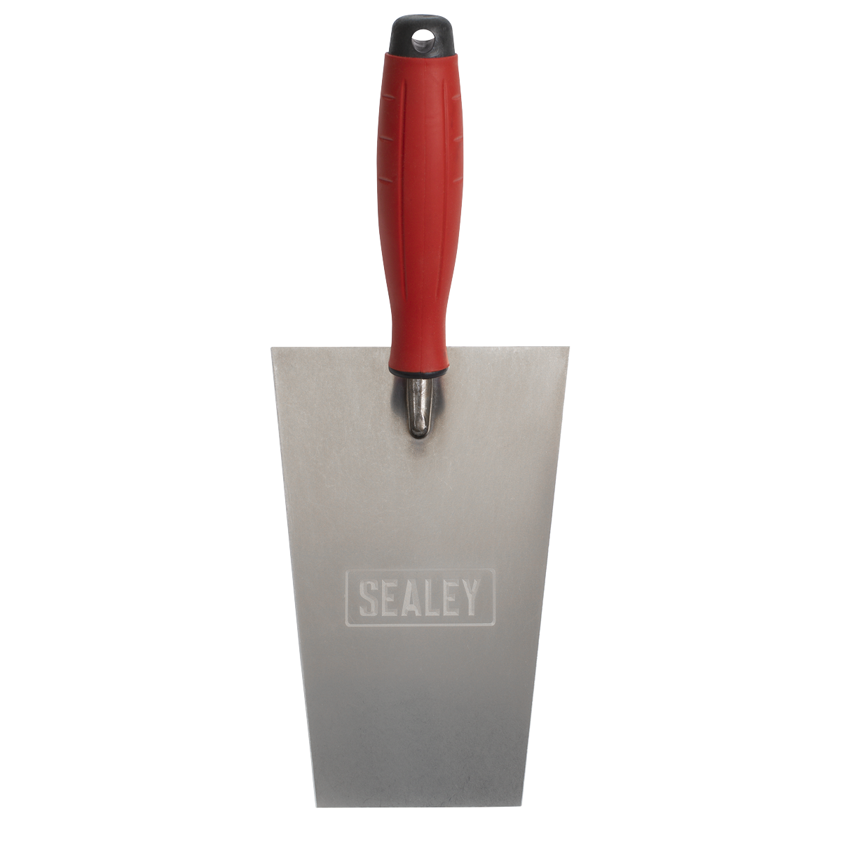 Stainless Steel Bucket Trowel with Rubber Handle 180mm