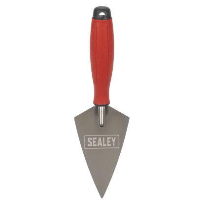Stainless Steel Sharp Pointing Trowel with Rubber Handle 140mm
