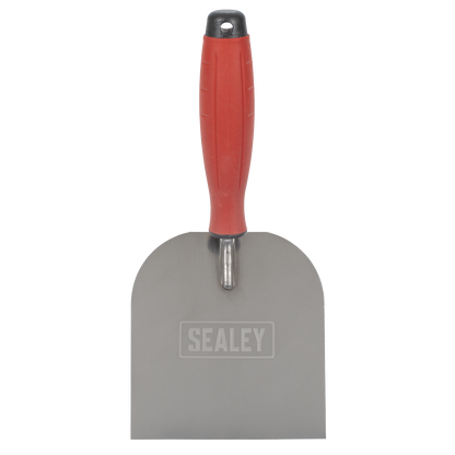 Stainless Steel Margin Trowel with Rubber Handle 120mm