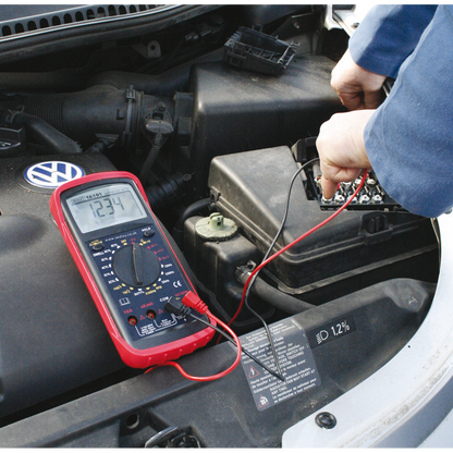 12-Function Digital Automotive Multimeter