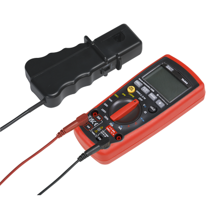 12-Function Digital Automotive Multimeter with Inductive Coupler