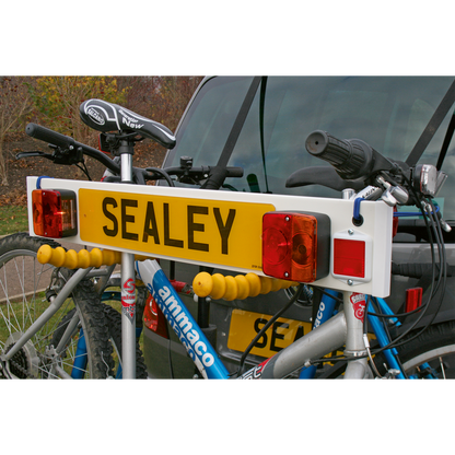 Trailer Board for use with Bicycle Carriers 3ft with 2m Cable