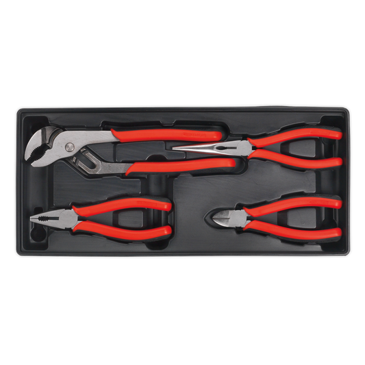 Premier Pliers Set with Tool Tray 4pc