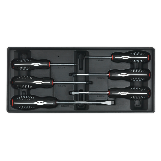 Premier Screwdriver Set with Tool Tray 6pc