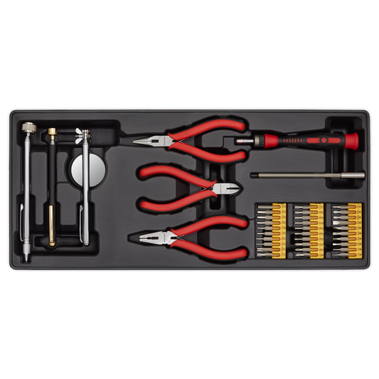 Premier Precision & Pick-Up Tool Set with Tool Tray 38pc
