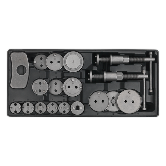Premier Brake Wind-Back Tool Kit with Tool Tray 18pc