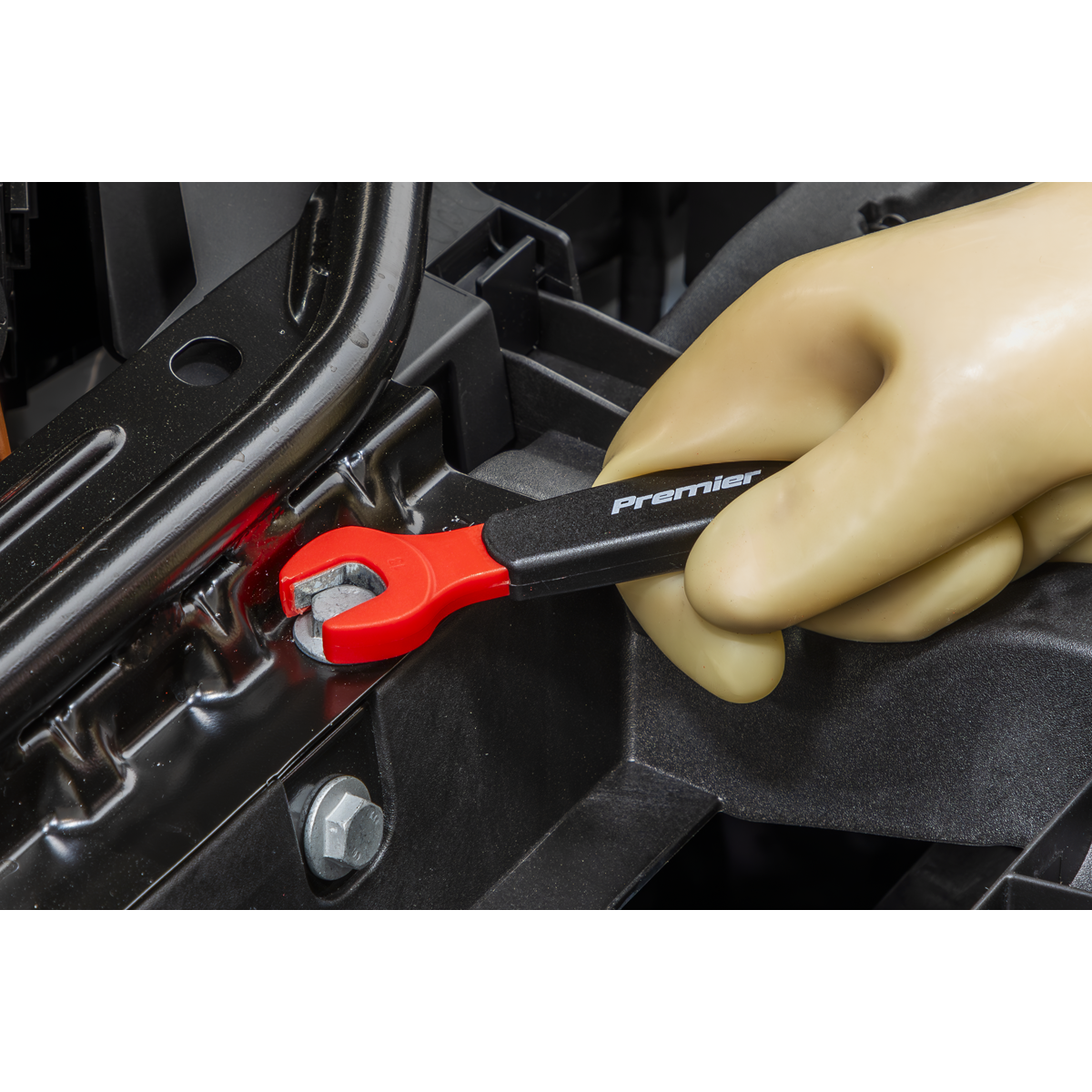 Premier Insulated Open-End Spanner Set with Tool Tray 7pc - VDE Approved