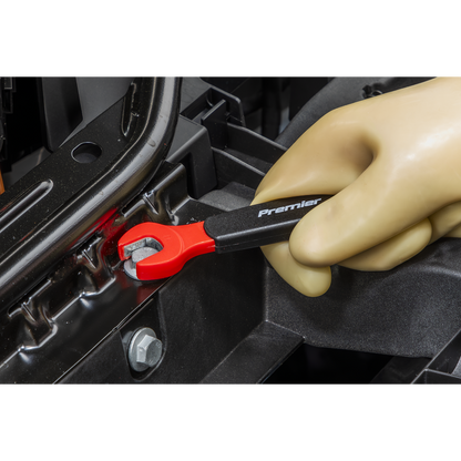 Premier Insulated Open-End Spanner Set with Tool Tray 7pc - VDE Approved