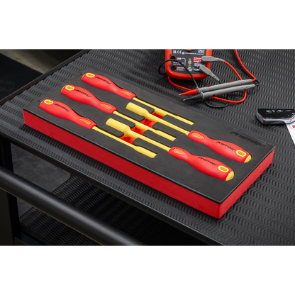 Premier Insulated Nut Driver Set with Tool Tray 5pc - VDE Approved