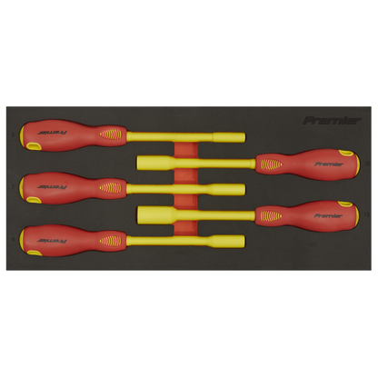 Premier Insulated Nut Driver Set with Tool Tray 5pc - VDE Approved