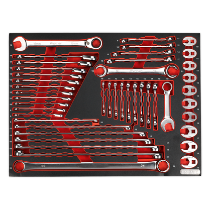 Premier Platinum Specialised Spanner Set with Tool Tray 44pc
