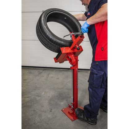 Manual Tyre Spreader with Stand