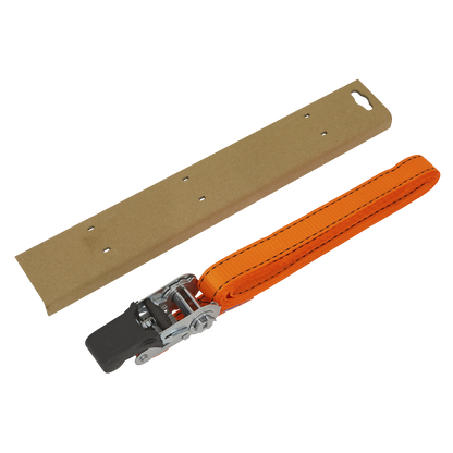Ratchet Strap Polyester Webbing with Corner Protector 25mm x 5m 600kg Breaking Strength