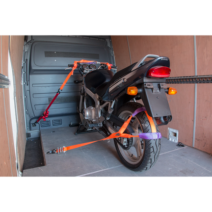 Motorcycle Rear Wheel Tie Down