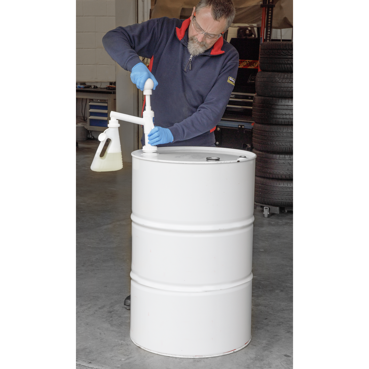 Lift Action Drum Pump with Measure Kit 205L