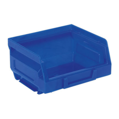 Plastic Storage Bin 105 x 85 x 55mm, Blue - Pack of 24