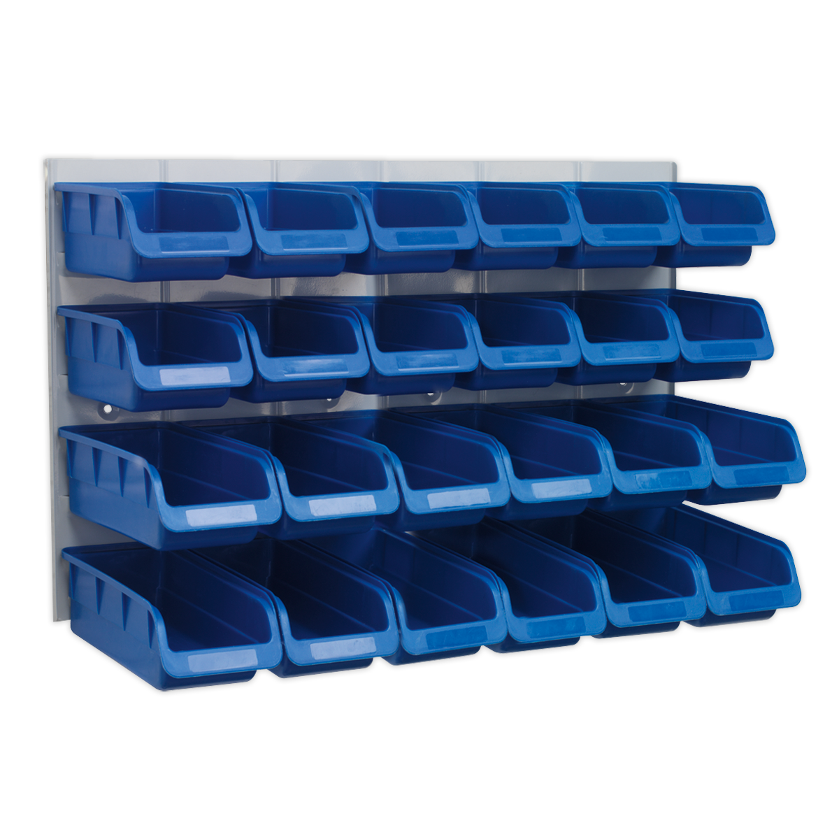 Bin & Panel Combination 24 Bins - Blue