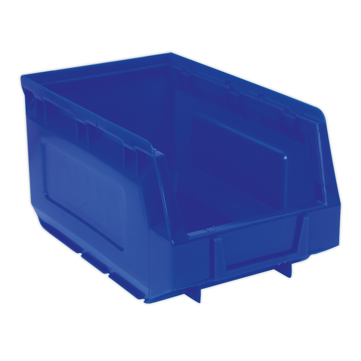 Plastic Storage Bin 150 x 240 x 130mm, Blue - Pack of 38