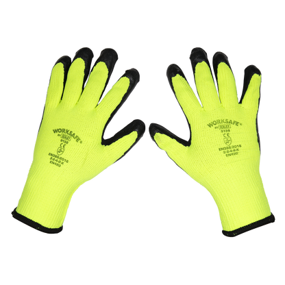 Worksafe® Thermal Super Grip Gloves, Large - Pack of 6 Pairs