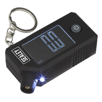 Digital Tyre Pressure & Tread Depth Gauge with LED