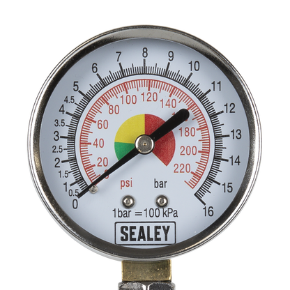 Twin Connector Tyre Pressure Gauge