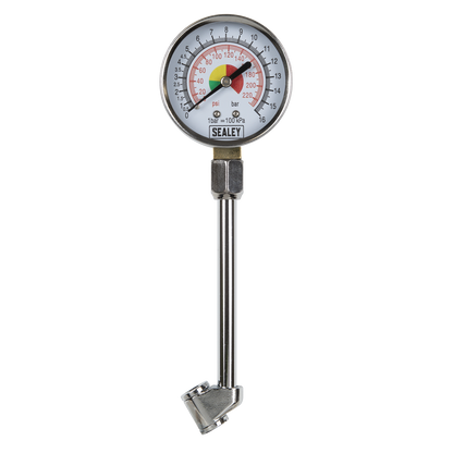 Twin Connector Tyre Pressure Gauge