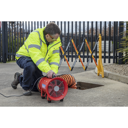 Portable Ventilator with 5m Ducting 200mm