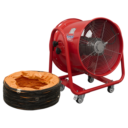 Portable Ventilator Ø500mm with 5m Ducting