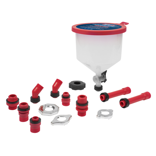 Non-Spill Automotive Coolant Filling Set 15pc